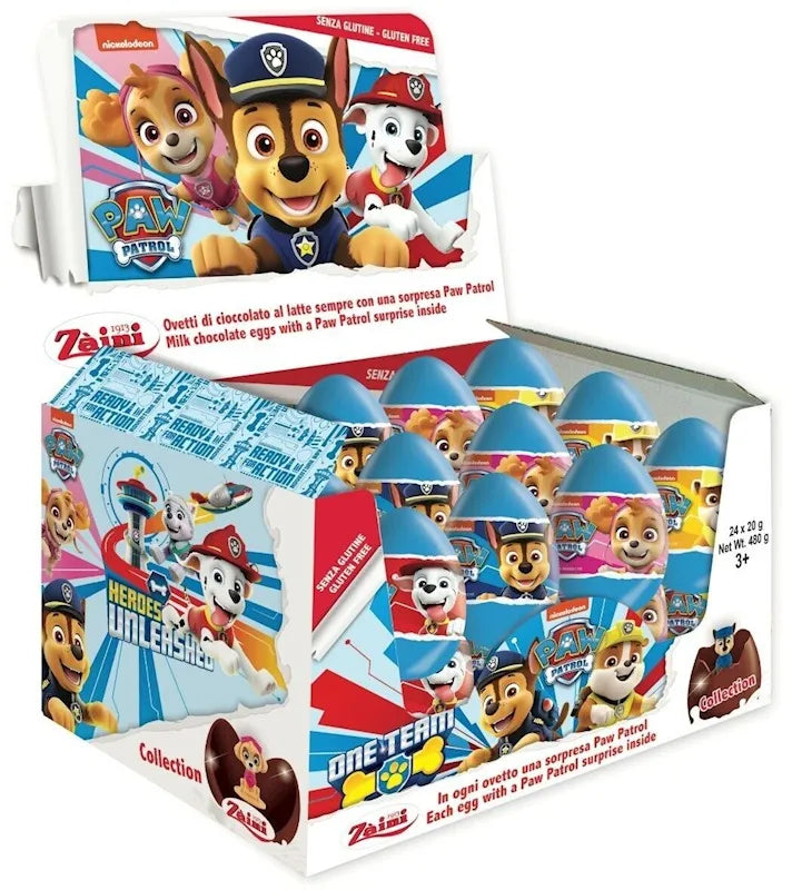 Zaini Eggs Paw Patrol