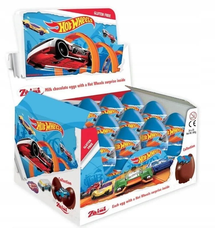 Zaini Eggs Hot Wheels