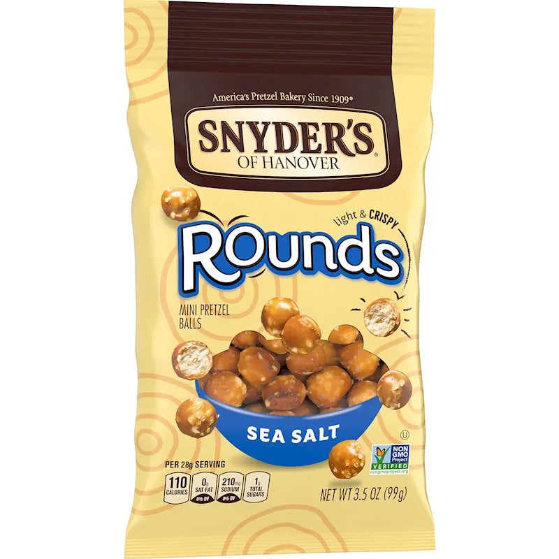 Snyder's Pretzels Rounds SeaSalt