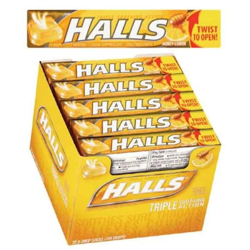 Halls Honey Lemon