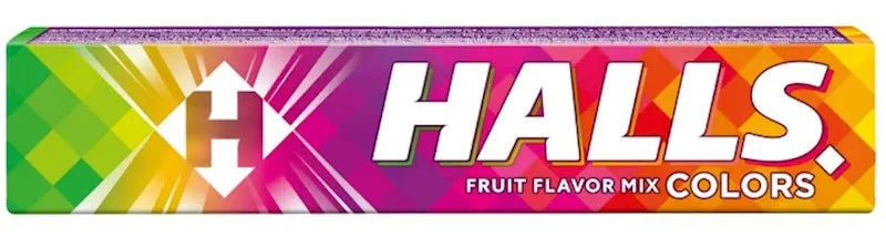 Halls Fruit Colors