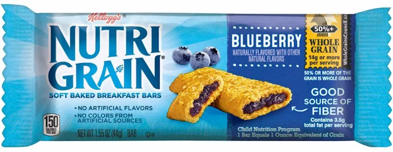 NUTRI-GRAIN BREAKFAST BARS BLUEBERRY