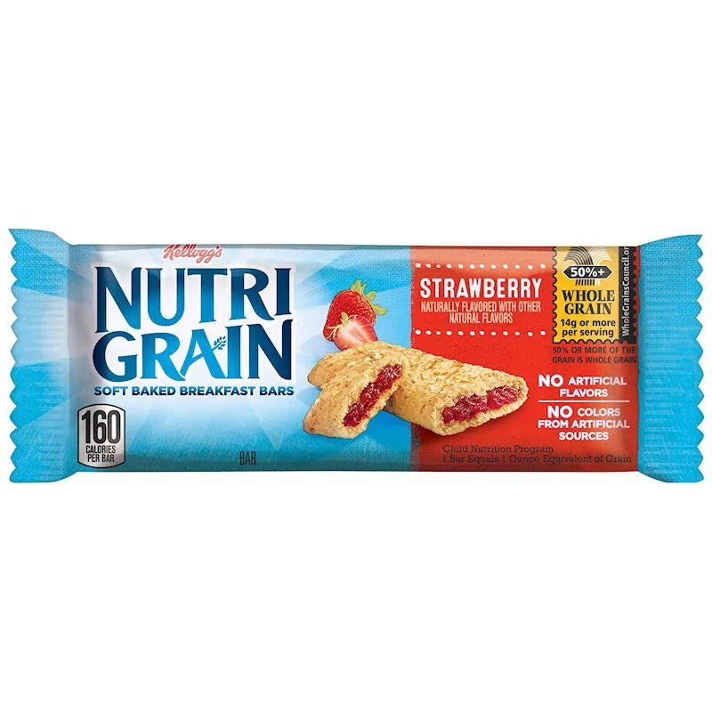 NUTRI-GRAIN BREAKFAST BARS STRAWBERRY