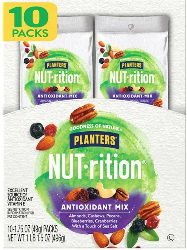 PLANTERS NUTRITION MIX SNACK NUTS
