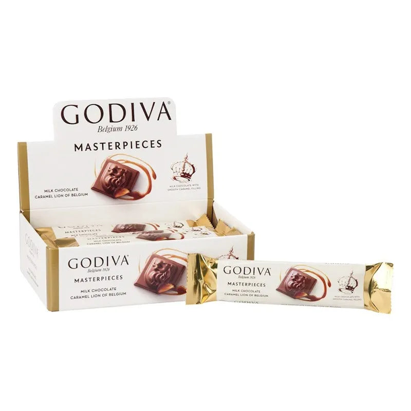 GODIVA MASTERPIECES MILK CARAMEL LION