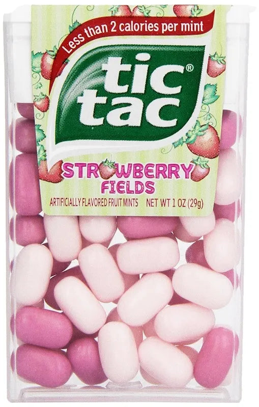 TIC TAC STRAWBERRY FIELDS