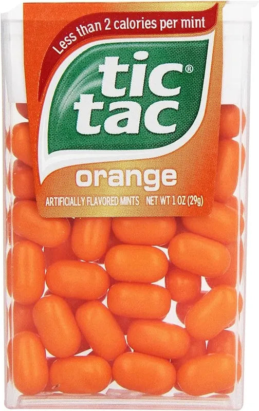 TIC TAC ORANGE MINTS