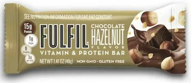 FULFIL VITAMIN AND PROTEIN BARS CHOCO HAZELNUT