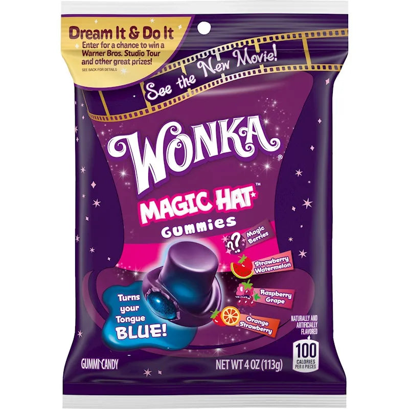 Wonka Magic Hat Gummies Mix