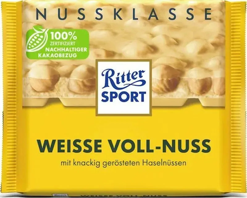 Ritter Sport - White Whole Hazelnut