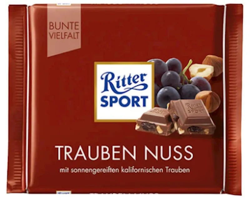 Ritter Sport - Raisins & Hazelnut
