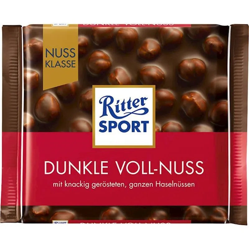 Ritter Sport - Dark Whole Hazelnut