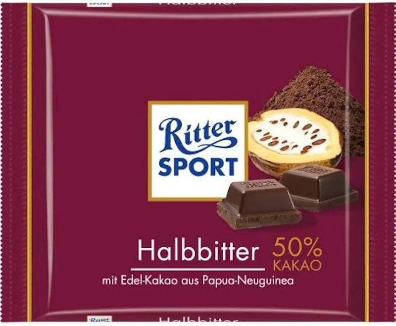 Ritter Sport - Dark Chocolate 50%