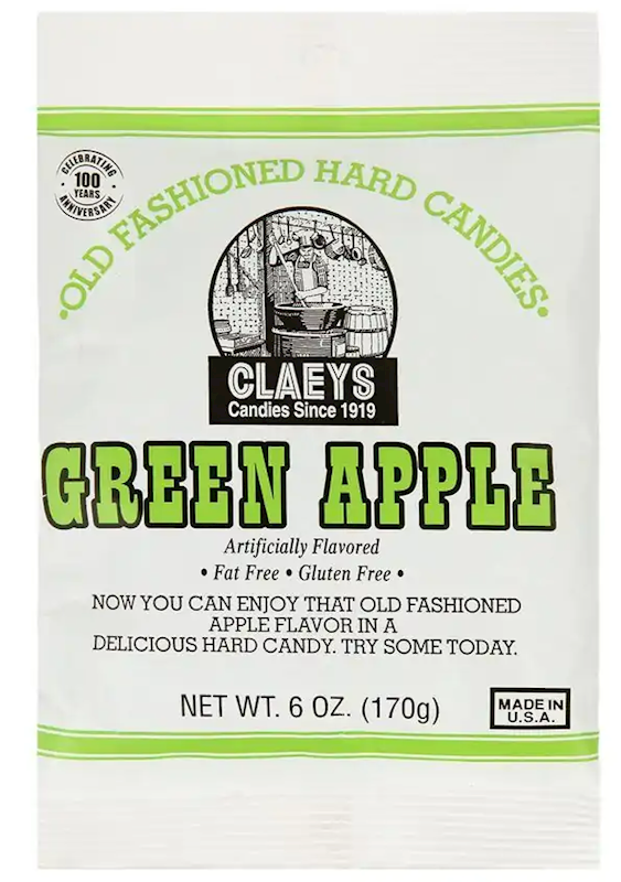 Claeys - Hard Candy GreenApple