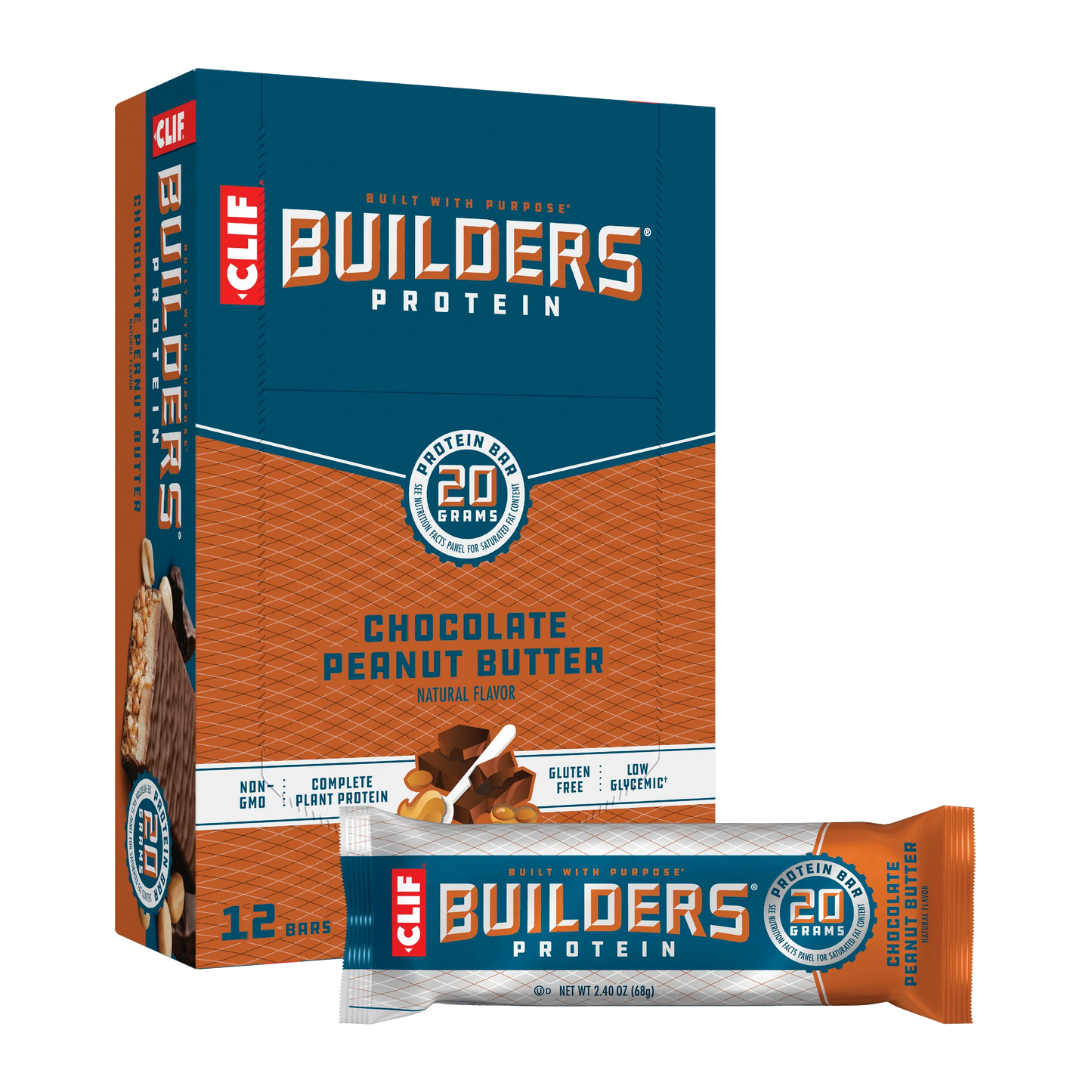 CLIF BUILDERS - Chocolate Peanut Butter