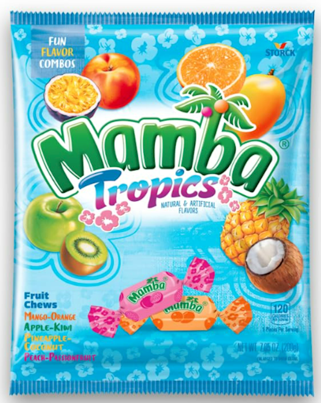 Mamba Tropics Chews Bags