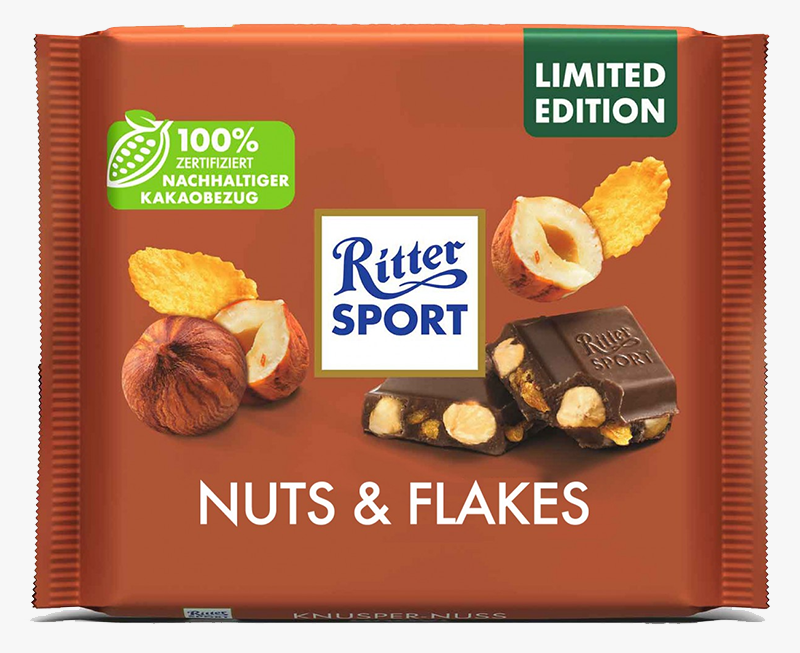Ritter Sport - Nuts & Flakes
