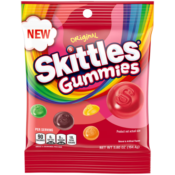 Skittles - Original Gummies Candy