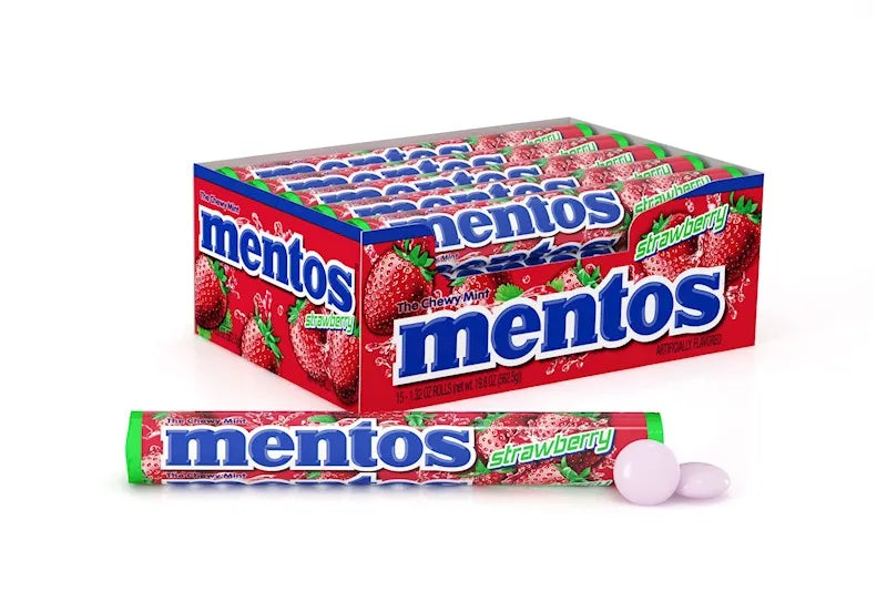 Mentos - Chewy Strawberry