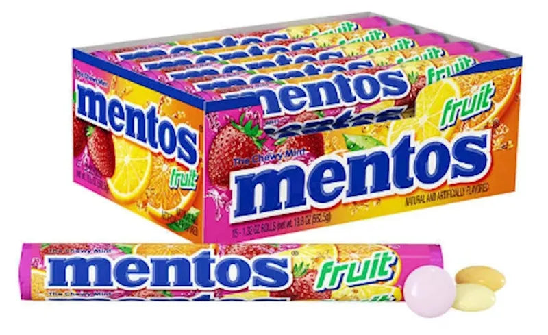 Mentos Fruta Masticable