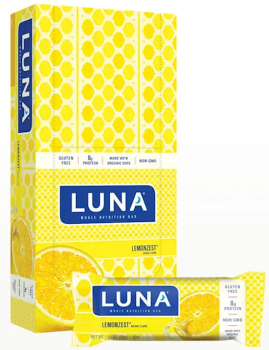 LUNA PROTEIN BAR LEMONZEST