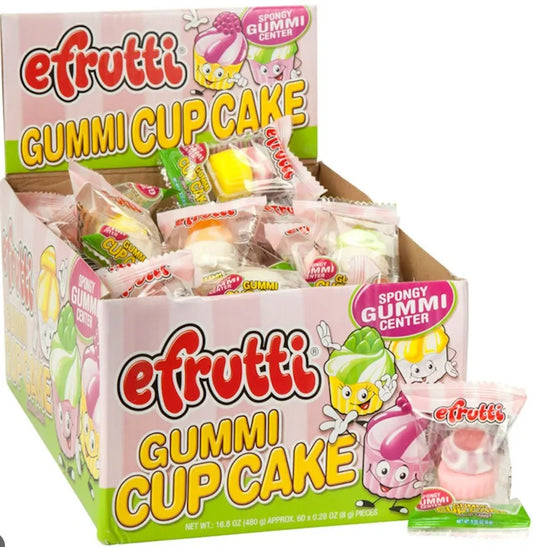 Efrutti Gummi Cupcakes