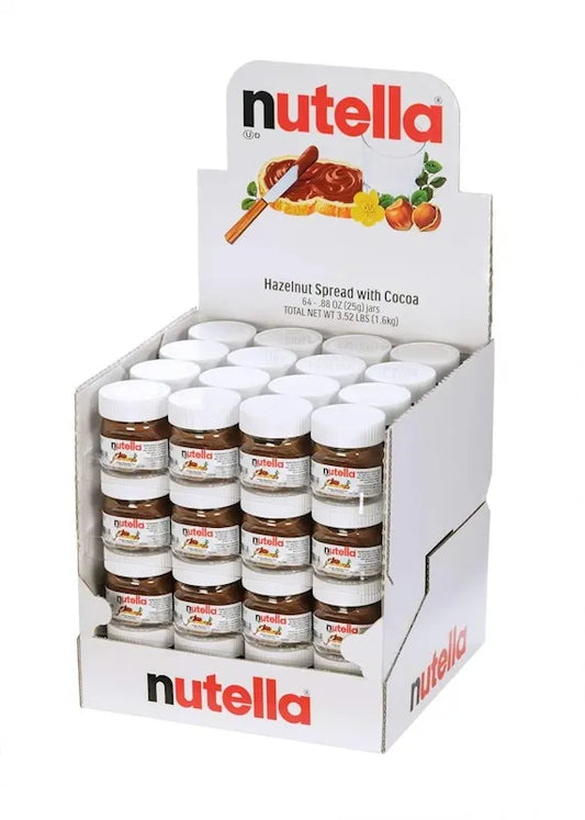 MINI TARRO CRISTAL PARA UNTAR NUTELLA