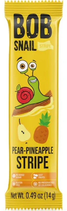 BOB SNAIL Fruit Rolls - PEAR PINEAPPLE