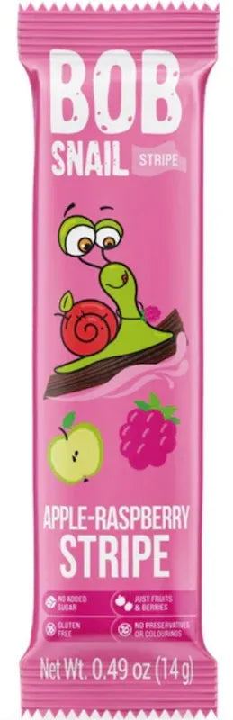 BOB SNAIL Fruit Rolls - APPLE RASPBERRY