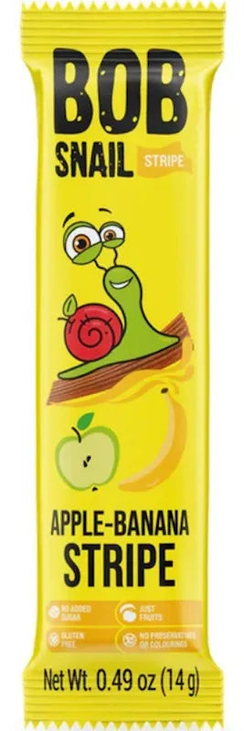 BOB SNAIL Fruit Rolls - APPLE BANANA