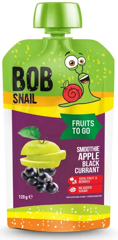 BATIDO DE CARACOL BOB - MANZANA Y GROSELLE NEGRO