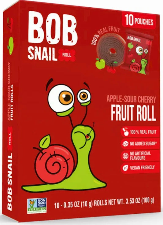 BOB SNAIL Fruit Rolls - APPLE SOURCHERRY