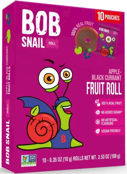 BOB SNAIL Fruit Rolls - APPLE BLACKCURRANT