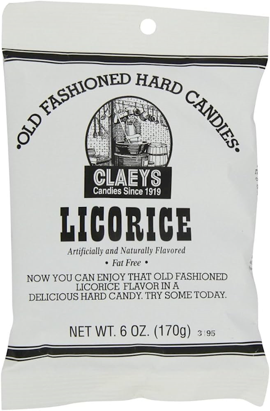 Claeys Hard Candy - Licorice