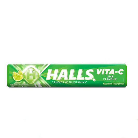 Halls Vita-C Lime