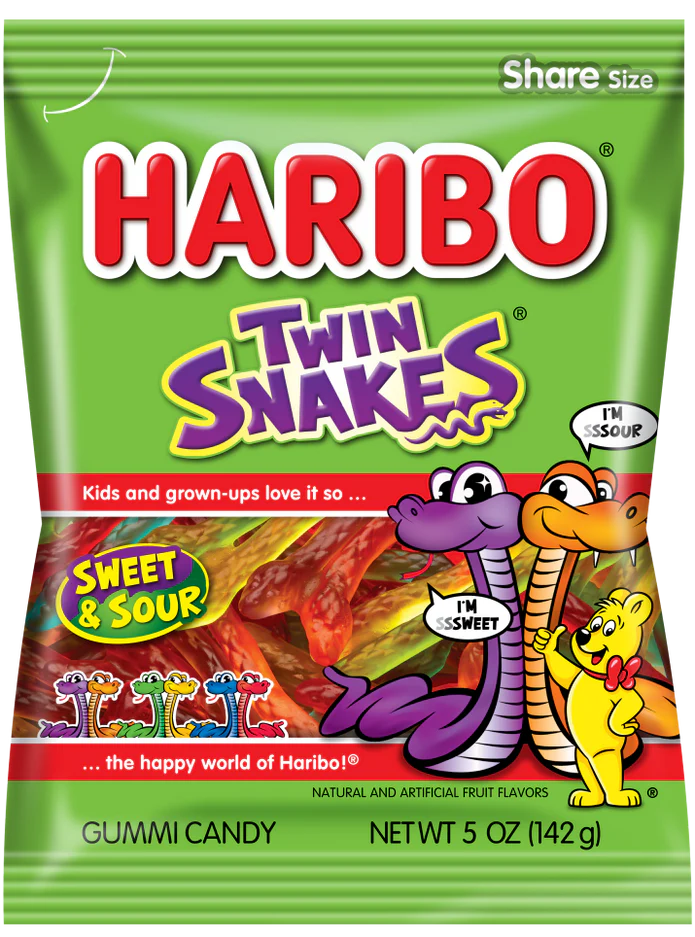 Haribo Twin Snakes