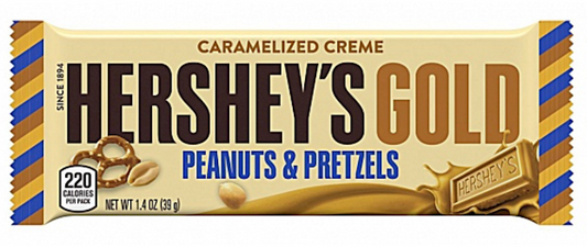 Hershey's Gold Peanuts & Pretzels