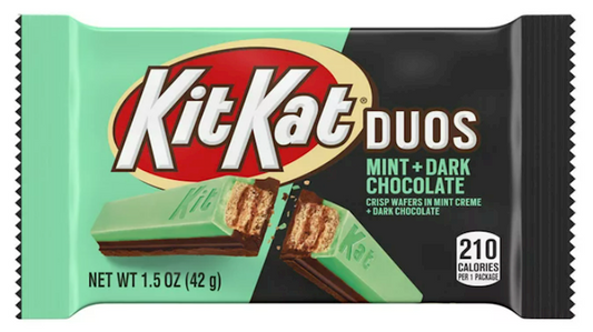 Kit Kat - DUOS Mint + Dark Chocolate