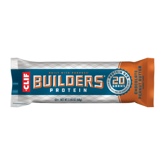 CLIF BUILDERS Mantequilla de maní con chocolate