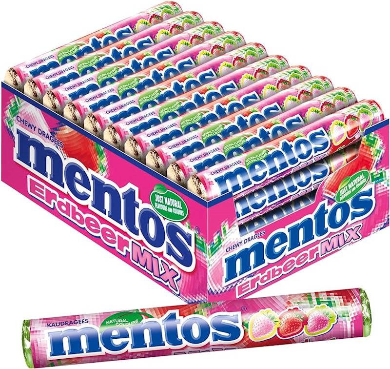 Mentos - Chewy Mix Strawberry