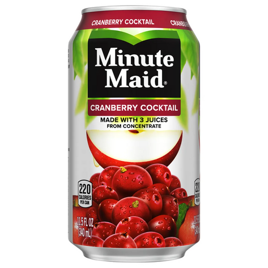 Minute Maid - Cranberry Cocktail Can