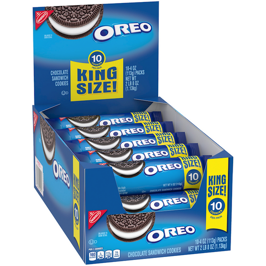 OREO King Size Chocolate Sandwich Cookies